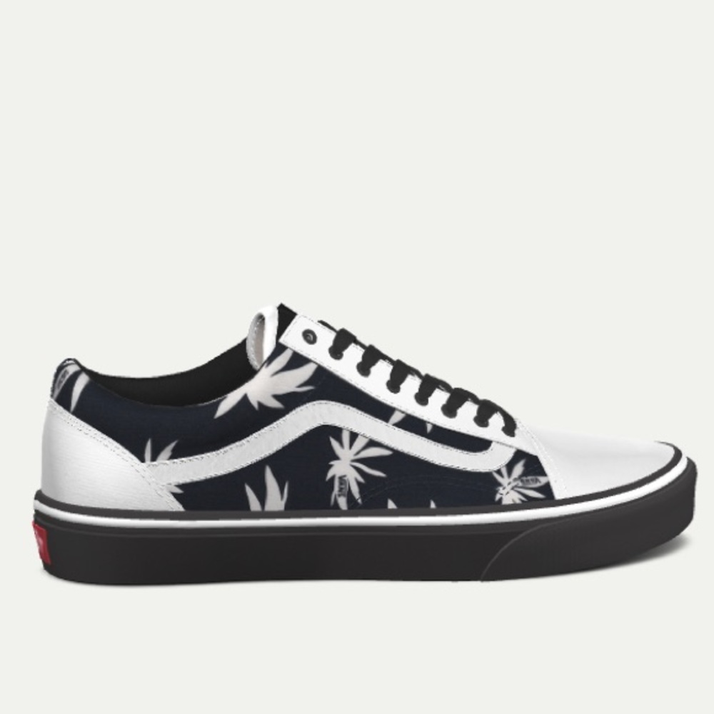 Vans Old Skool Custom Made Shoe Size 9.5